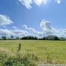 Blick nach Süden über Felder Blick nach Süden über Felder