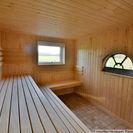 Sauna mit Blick in die Natur
